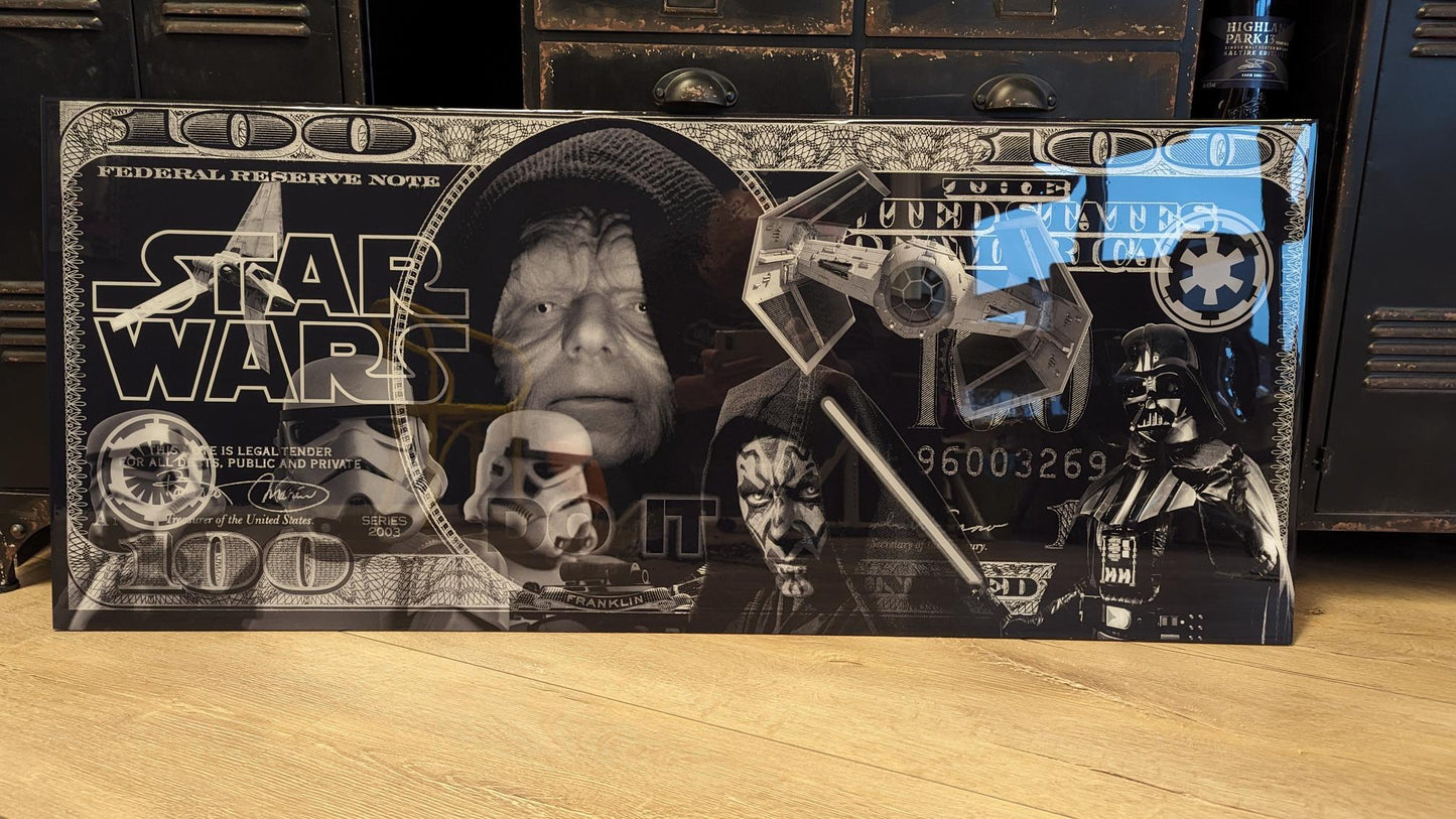 DARKWARS Artwork 120x50cm (1 of only 5)