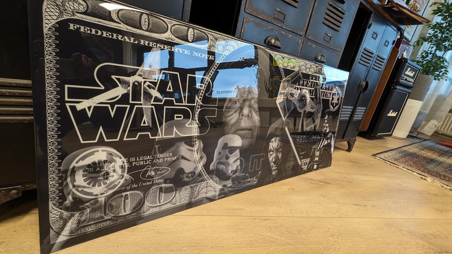 DARKWARS Artwork 120x50cm (1 of only 5)