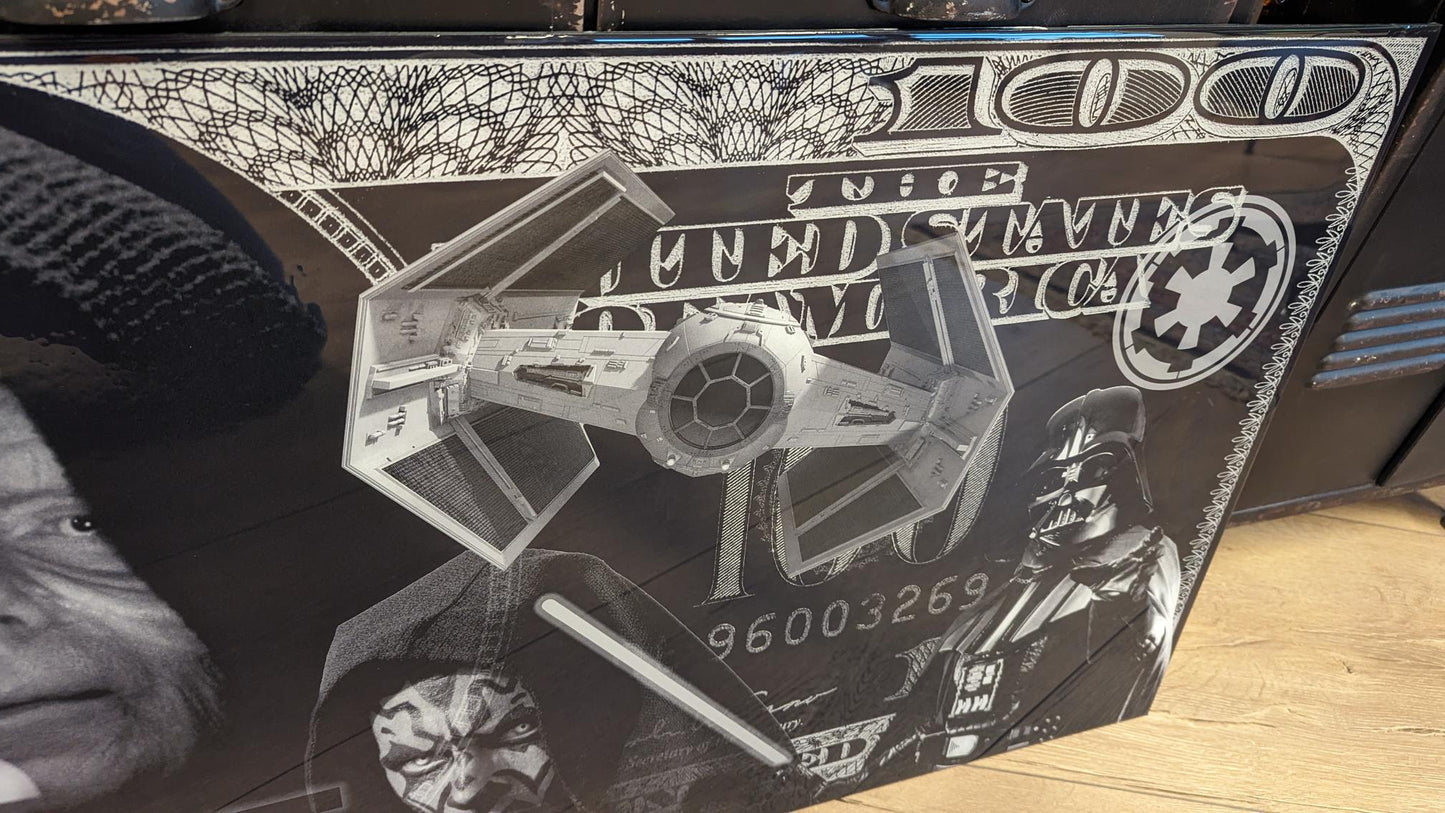 DARKWARS Artwork 120x50cm (1 of only 5)