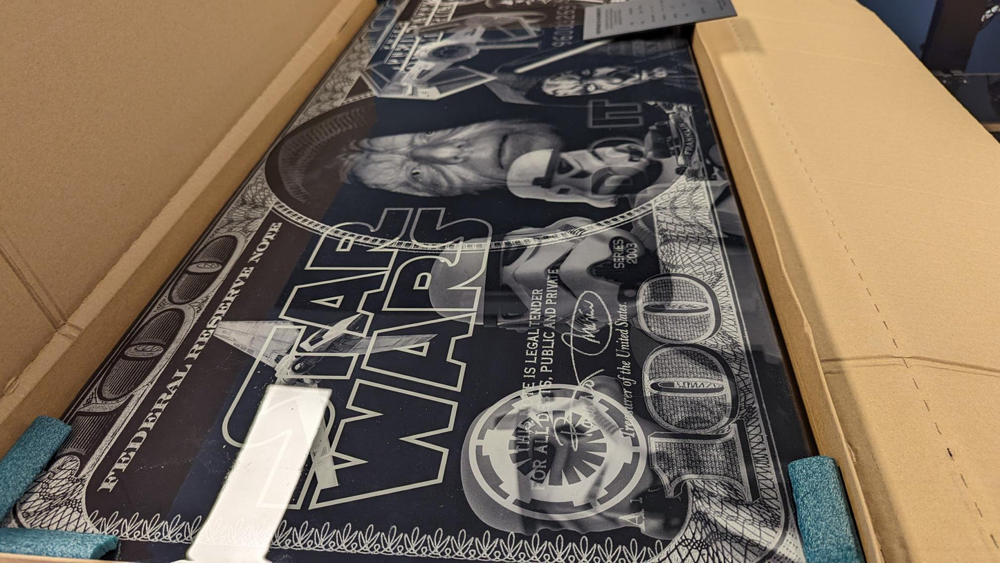 DARKWARS Artwork 120x50cm (1 of only 5)