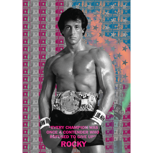 ROCKY Artwork 70x100cm (1 of only 5)